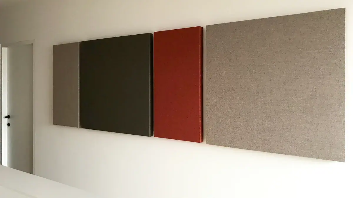Wandpanelen in verschillende kleuren